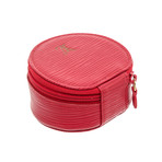 Louis Vuitton // Red Epi Leather Ecrin Bijoux Jewelry Case // Pre-Owned