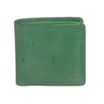 Louis Vuitton // Epi Leather Marco Wallet // Green // Pre-Owned