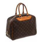 Louis Vuitton // Monogram Canvas Leather Deauville Doctor Bag // Pre-Owned