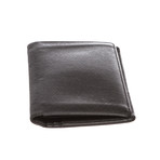 Louis Vuitton // Black Taiga Leather Brazza Wallet // Black // Pre-Owned