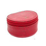 Louis Vuitton // Red Epi Leather Ecrin Bijoux Jewelry Case // Pre-Owned