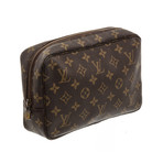 Louis Vuitton // Monogram Canvas Leather Toilette Trousse 23 Bag // Pre-Owned