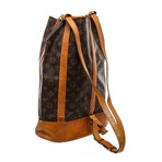 Louis Vuitton // Monogram Canvas Leather Randonne Backpack Bag // Pre-Owned