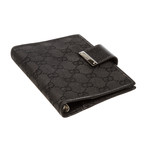 Gucci // Black Denim Leather Agenda Cover // Pre-Owned