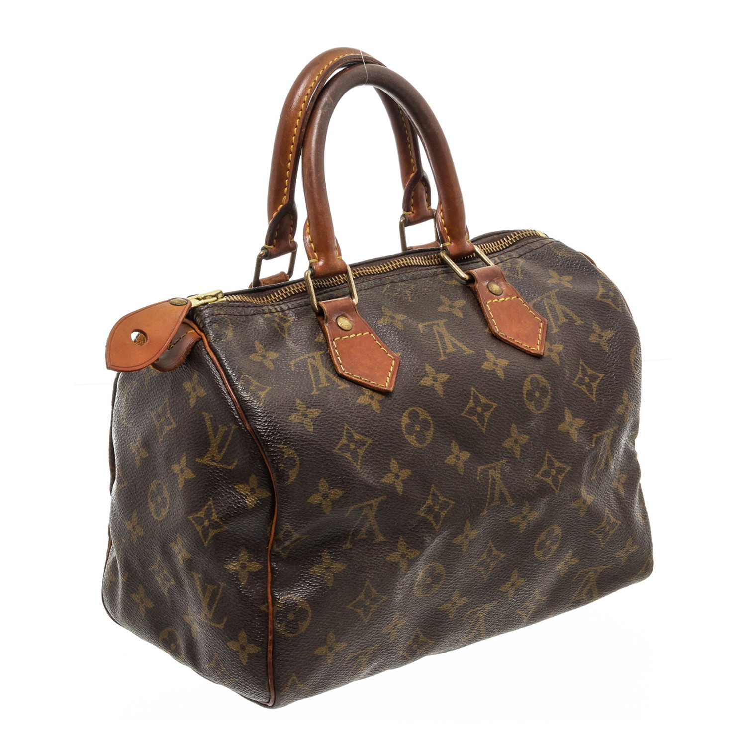 Louis Vuitton // Monogram Canvas Leather Speedy 25cm Bag // Pre-Owned - Louis Vuitton & More ...