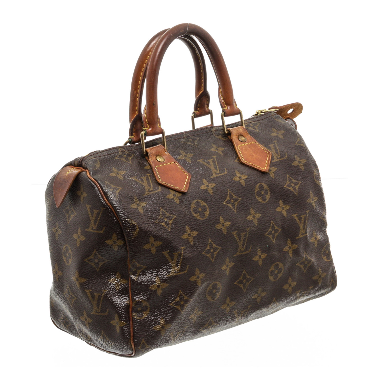 Louis Vuitton // Monogram Canvas Leather Speedy 25cm Bag // Pre-Owned - Louis Vuitton & More ...