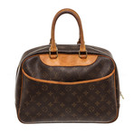 Louis Vuitton // Monogram Canvas Leather Deauville Doctor Bag // Pre-Owned