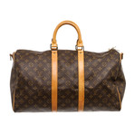 Louis Vuitton // Monogram Keepall Bandouliere 45cm Duffle Bag // Pre-Owned