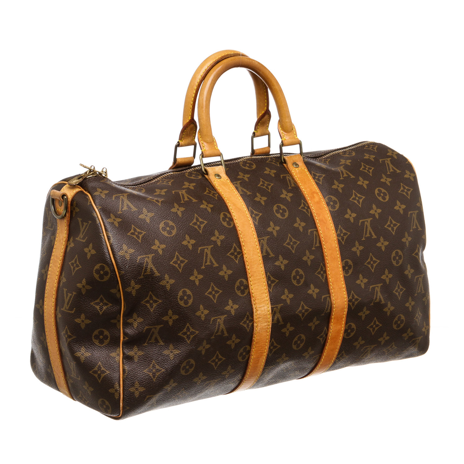 Louis Vuitton // Monogram Keepall Bandouliere 45cm Duffle Bag // Pre ...