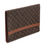 Louis Vuitton // Monogram Canvas Leather Vintage Document Holder // Pre-Owned