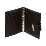 Gucci // Black Denim Leather Agenda Cover // Pre-Owned