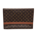 Louis Vuitton // Monogram Canvas Leather Vintage Document Holder // Pre-Owned