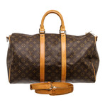 Louis Vuitton // Monogram Keepall Bandouliere 45cm Duffle Bag // Pre-Owned