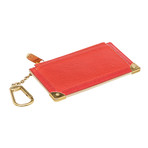 Louis Vuitton // Red Suhali Leather Pochette Cles Coin Pouch // Pre-Owned