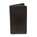 Louis Vuitton // Epi Leather Checkbook Wallet // Black // Pre-Owned