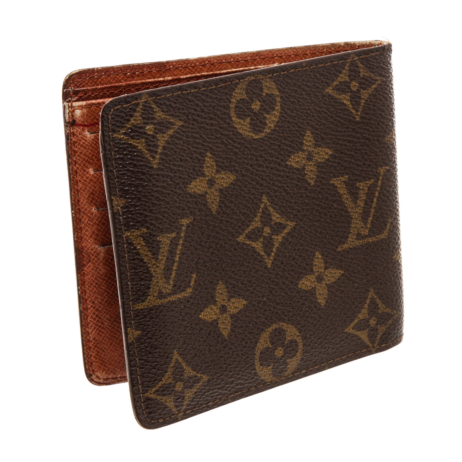 Louis Vuitton Viennois Brown Canvas Wallet (Pre-Owned)