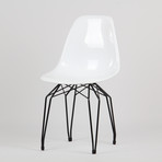 Diamond Side Chair // Black Base