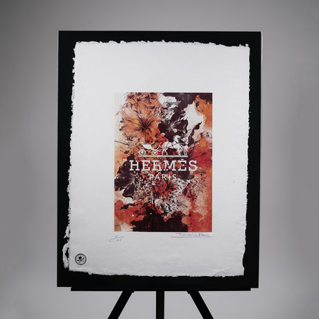 Hermes "Orange Season" Print