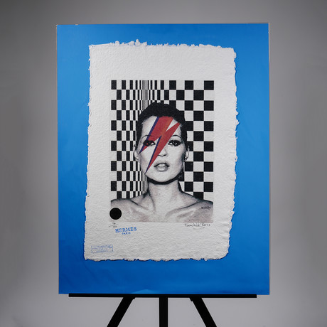 Kate Moss "Bowie" Print