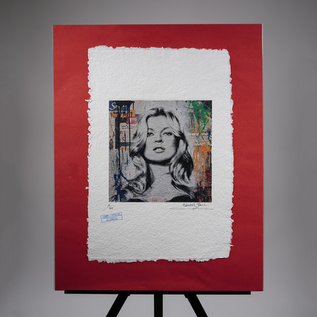 Kate Moss "Spray Paint" Print