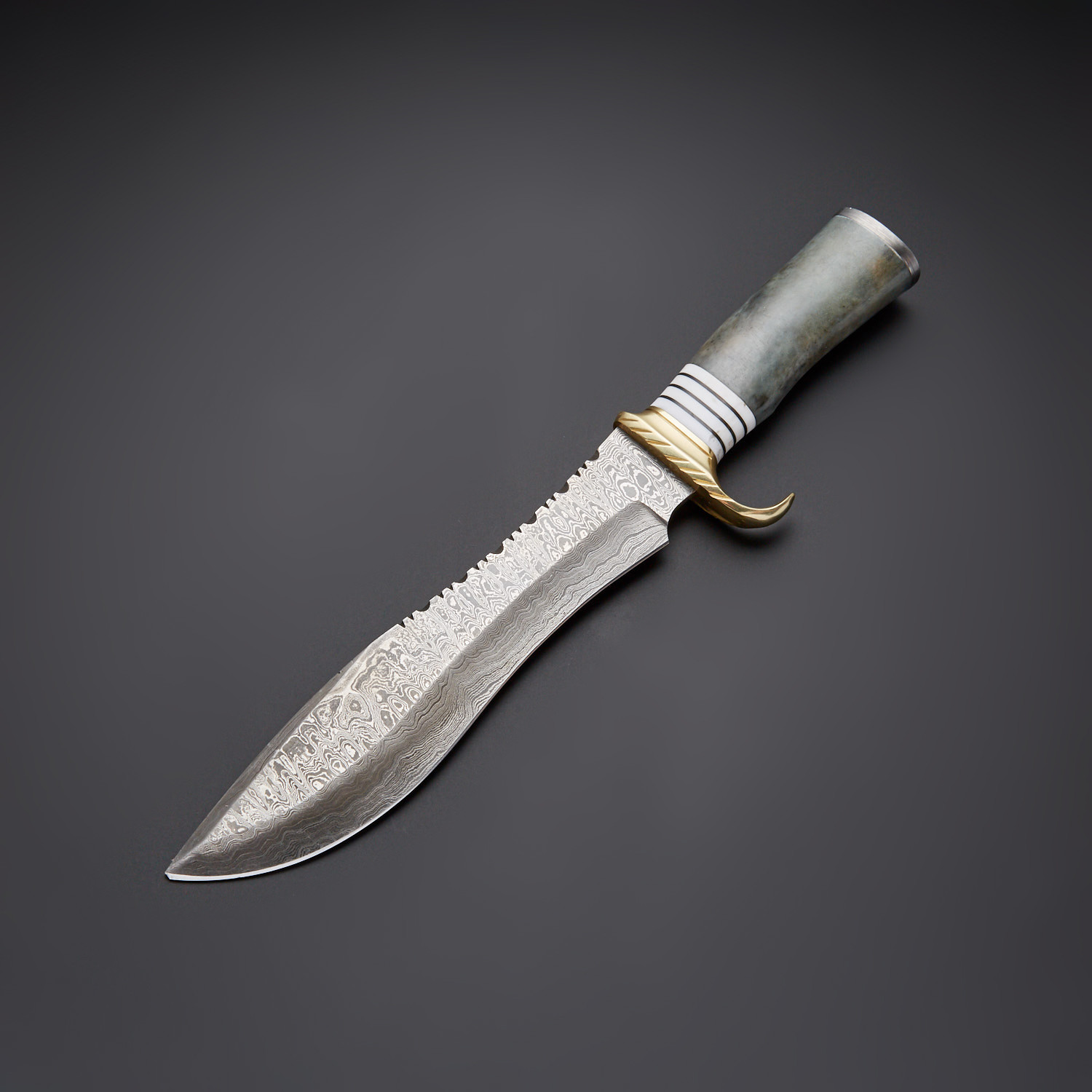 Damascus Hunting Knife // HK-601 - Evermade Traders - Touch of Modern