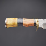 Damascus Hunting Knife // HK-605