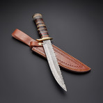 Damascus Hunting Knife // HK-602