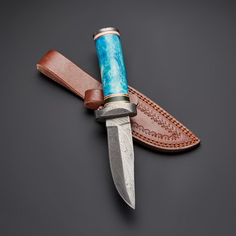 Damascus Skinner Knife // SK-553