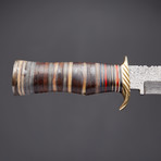 Damascus Hunting Knife // HK-602