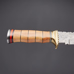 Damascus Hunting Knife // HK-604