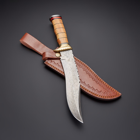 Damascus Hunting Knife // HK-604