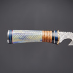 Damascus Hunting Knife // HK-600