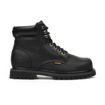 Steel-Toe Classic Work Boots // Black (US: 6.5)