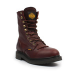 Steel-Toe Lacer Boots // Brown (US: 6.5)