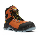 Steel-Toe Pro Series Work Boots + Toe-Guard // Brown (US: 9)