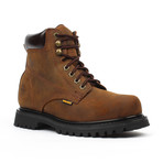 Steel-Toe Classic Work Boots // Brown (US: 8.5)