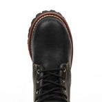 Steel-Toe Logger Boots // Black (US: 5)