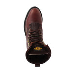 Steel-Toe Lacer Boots // Brown (US: 7.5)