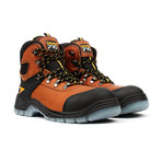 Steel-Toe Pro Series Work Boots + Toe-Guard // Brown (US: 5.5)