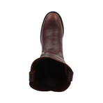 Steel-Toe Wellington Work Boots // Brown (US: 6.5)