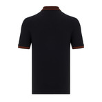 Tristin Short-Sleeve Polo // Black (XL)