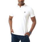 Hamza Short-Sleeve Polo // White (S)