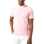 Clark Short-Sleeve Polo // Pink (XS)