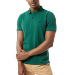 Jordyn Short-Sleeve Polo // Dark Green (L)