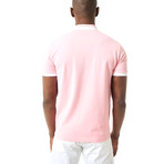 Clark Short-Sleeve Polo // Pink (M)