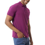Graham Short-Sleeve Polo // Purple (S)