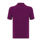 Graham Short-Sleeve Polo // Purple (XL)