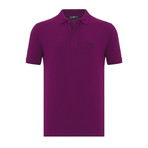 Graham Short-Sleeve Polo // Purple (M)
