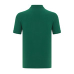 Jordyn Short-Sleeve Polo // Dark Green (L)