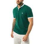 Uriah Short-Sleeve Polo // Dark Green (XL)